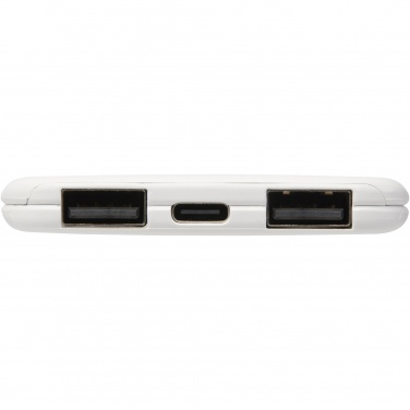 Logotrade mainostuotet kuva: Slender dual ohut varavirtalähde, 4 000 mAh