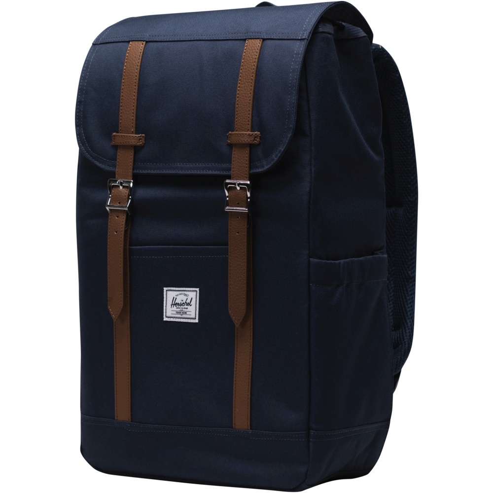 Logotrade liikelahja tuotekuva: Herschel Retreat™ tietokonereppu 23 l, kierrätysmateriaalia