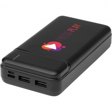Logo trade liikelahjat tuotekuva: Loop 20 000 mAh:n varavirtalähde kierrätetystä muovista 