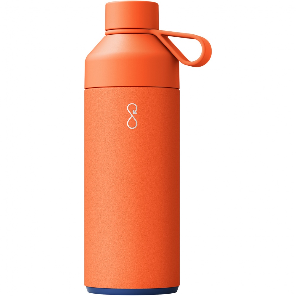 Logotrade mainostuote tuotekuva: Big Ocean Bottle 1 000 ml:n tyhjiöeristetty vesipullo