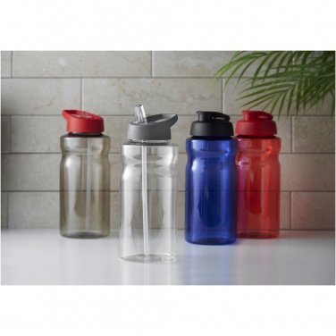 Logo trade liikelahja mainoslahja tuotekuva: H2O Active® Eco Big Base 1 litran urheilujuomapullo flip lid -kannella