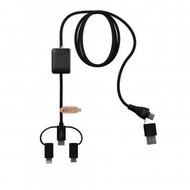 Logotrade mainostuote tuotekuva: SCX.design C48 CarPlay 5-in-1 latauskaapeli 