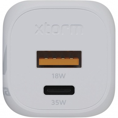 Logotrade liikelahjat mainoslahjat tuotekuva: Xtorm XEC035 GaN²Ultra 35 W seinälaturi