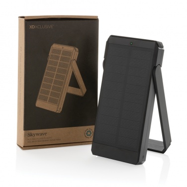 Logo trade mainoslahja kuva: Skywave aurinkovoimapankki 10000mAh RCS muovista