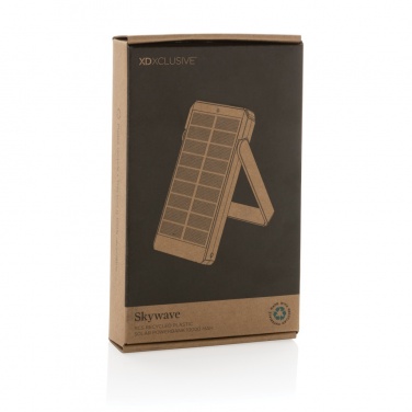 Logotrade liikelahja mainoslahja kuva: Skywave aurinkovoimapankki 10000mAh RCS muovista