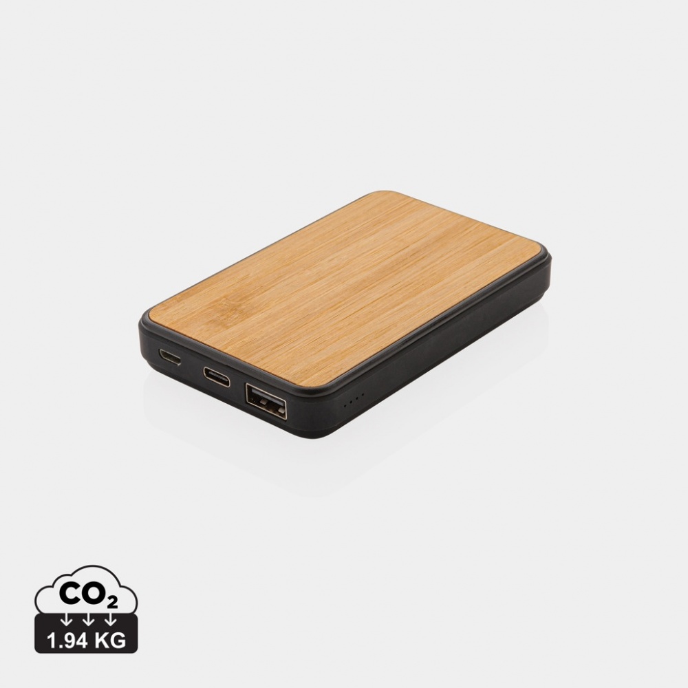 Logo trade liikelahja kuva: RCS 5000mAh varavirtalähde kierrätetystä muovista