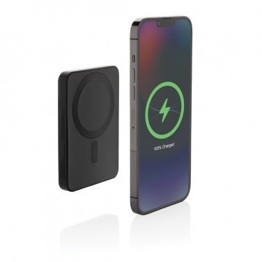 Logotrade liikelahja tuotekuva: Magnetix 5000mAh magneettinen virtapankki RCS muovista