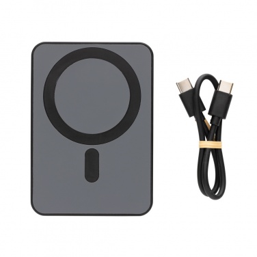Logo trade liikelahja kuva: Magnetix 5000mAh magneettinen virtapankki RCS muovista