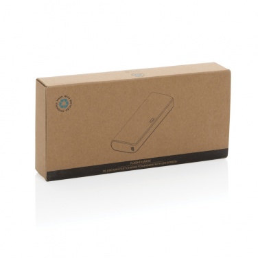 Logotrade mainoslahja ja liikelahja kuva: FlashCharge 20000mAh pikalatausvirtapankki RCS muovista