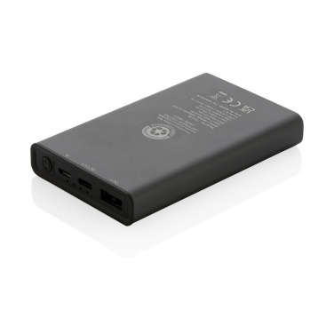 Logo trade mainostuote kuva: Terra RCS virtapankki 5000mAh kierrätetystä alumiinista