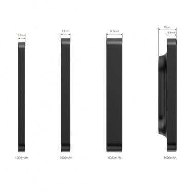 Logo trade mainoslahja kuva: Urban Vitamin Burbank 3000mAh virtapankki RCS materiaaleista