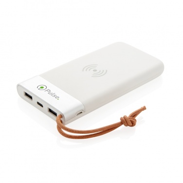 Logo trade liikelahjat tuotekuva: Aria 8000 mAh 5 W:n langaton varavirtalähde