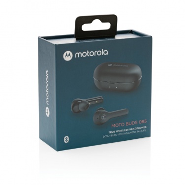Logo trade mainoslahja ja liikelahja tuotekuva: Motorola IPX5 TWS MOTO kuulokkeet 85