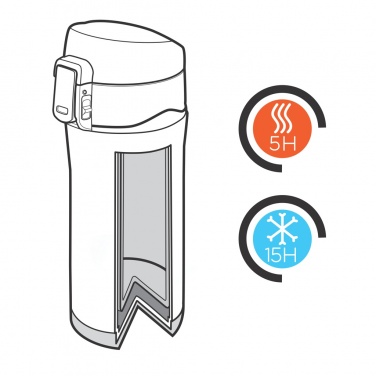 Logo trade mainoslahjat ja liikelahjat kuva: Easy lock termosmuki