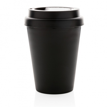 Logo trade liikelahjat mainoslahjat kuva: Uudelleenkäytettävä kaksiseinäinen kahvikuppi 300 ml
