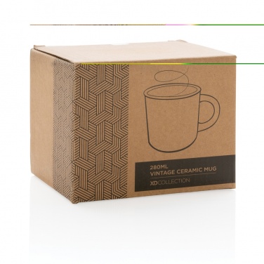 Logotrade liikelahjat kuva: Vintage keraaminen muki 280ml