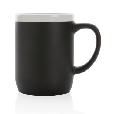 Logo trade mainoslahjat ja liikelahjat kuva: Keraaminen muki valkoisella reunuksella 300ml