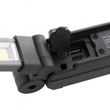 Logotrade mainoslahjat ja liikelahjat tuotekuva: Gear X USB uudelleenladattava työvalo RCS muovista