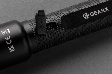 Logotrade liikelahjat kuva: Gear X iso USB-uudelleenladattava taskulamppu