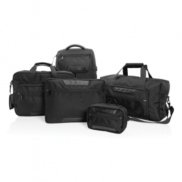 Logotrade mainoslahja tuotekuva: Swiss Peak AWARE™ RPET Voyager 15.6" tietokonelaukku