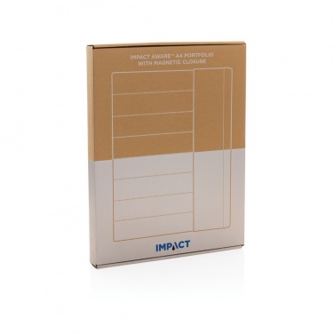 Logo trade liikelahja kuva: Impact Aware™ A4 portfolio magneettisella suljennalla