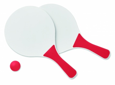 Logo trade liikelahjat mainoslahjat kuva: Pieni rantatennissetti