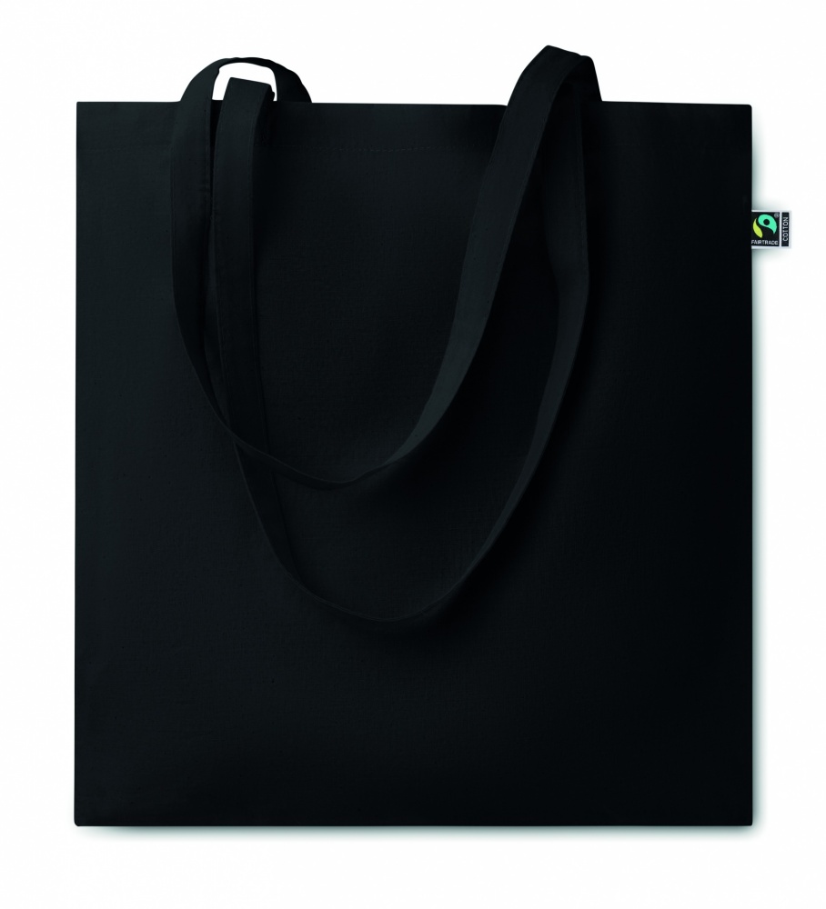 Logo trade mainostuotet tuotekuva: Puuvillakassi Fairtrade 140g