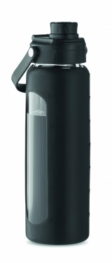 Logotrade mainoslahja ja liikelahja kuva: Lasipullo hylsyllä 750 ml