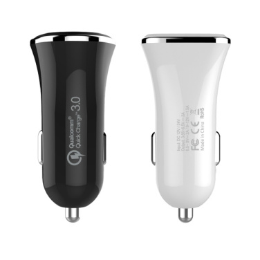 Logo trade liikelahjat mainoslahjat kuva: Autolaturi (Qualcomm Quick Charge 3.0)