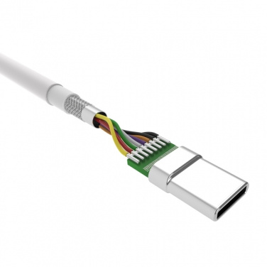 Logotrade mainoslahjat kuva: Tiedonsiirtokaapeli LK10 Type - C Quick Charge 3.0