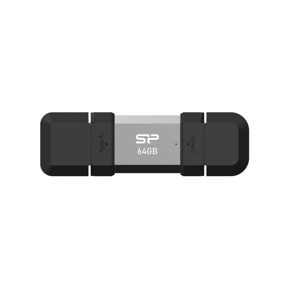 Logo trade liikelahjat mainoslahjat kuva: Pendrive Silicon Power Mobile - C51 3.2, 64 Gt