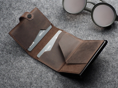 Logotrade mainoslahjat ja liikelahjat tuotekuva: RFID-lompakko - Hunter Leather 2109284