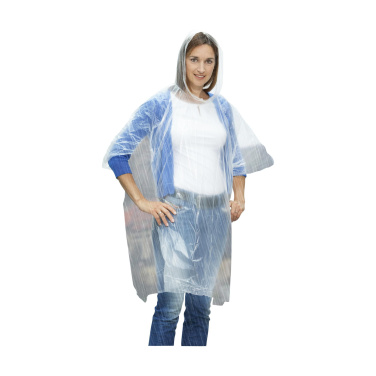 Logo trade liikelahjat tuotekuva: Kirkas poncho/sadetakki