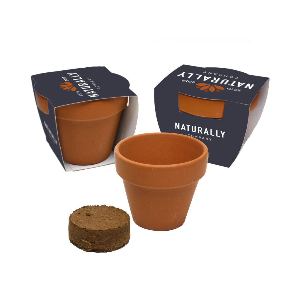 Logotrade liikelahjat mainoslahjat tuotekuva: Flowermix Terrakotta-kukansiemenet