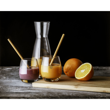 Logo trade liikelahjat tuotekuva: ECO Bamboe Straw Set bambupillit