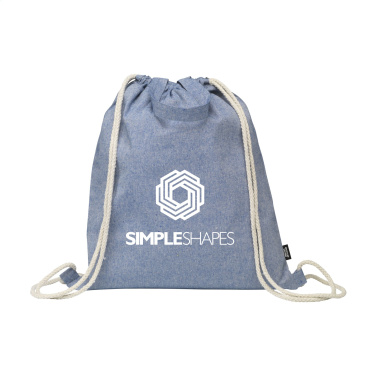 Logotrade mainostuote tuotekuva: GRS Recycled Cotton PromoBag Plus (180 g/m²) reppu