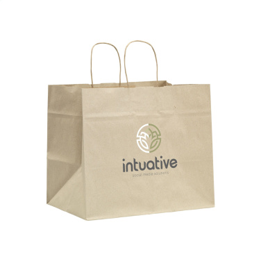 Logotrade mainostuotet kuva: Leaf It Bag kierrätetty ruohopaperi (90 g/m²) XL