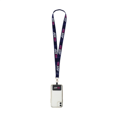 Logotrade mainoslahjat kuva: Lanyard Sublimation RPET 2 cm Patch-avainnauhalla