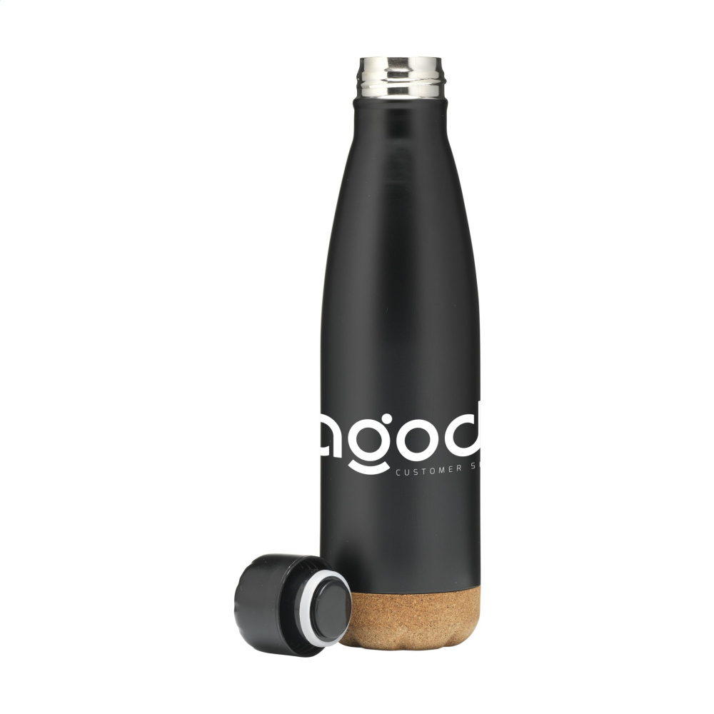Logotrade mainoslahja ja liikelahja kuva: Topflask Cork 470 ml juomapullo