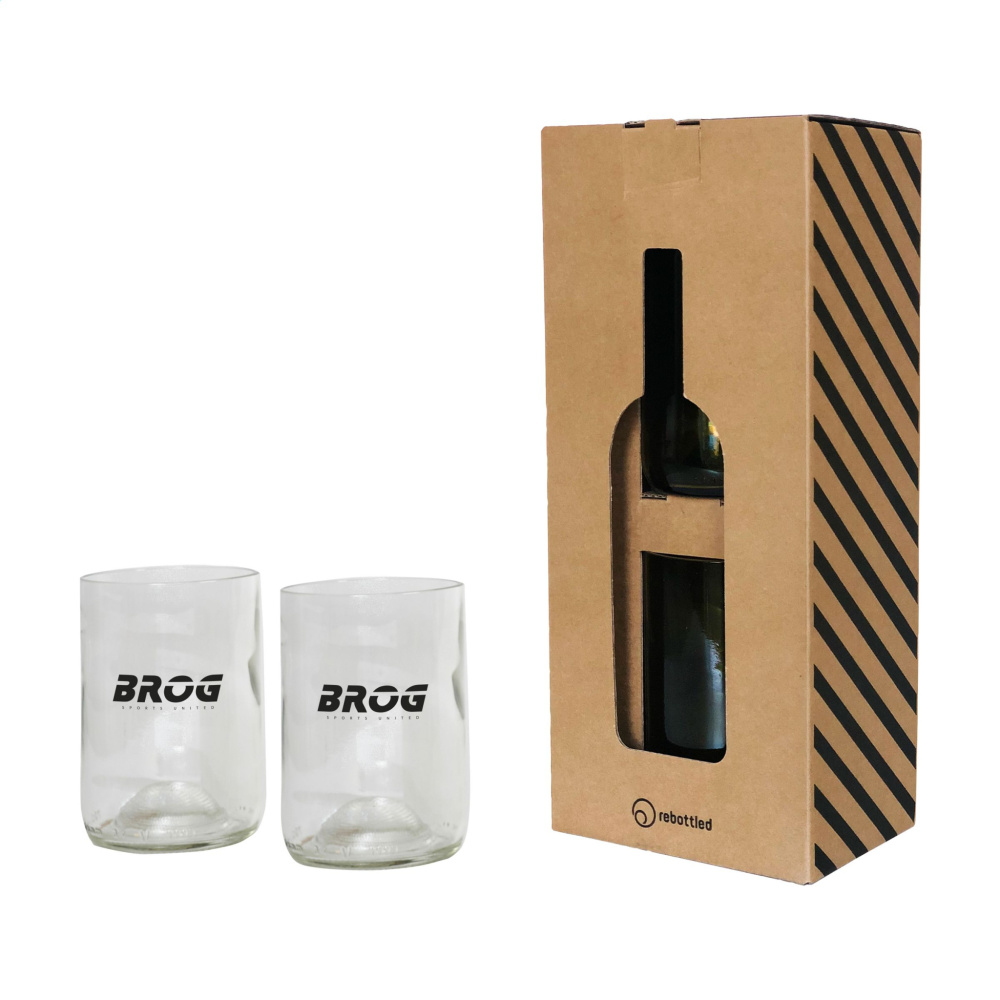 Logo trade mainoslahja ja liikelahja tuotekuva: Rebottled® Tumbler 2-pack juomalasi