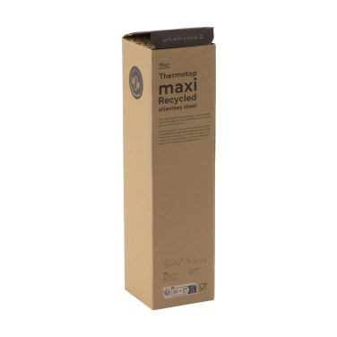 Logo trade mainoslahja kuva: Thermotop Maxi RCS kierrätetystä teräksestä valmistettu 1000 ml lämpöpullo