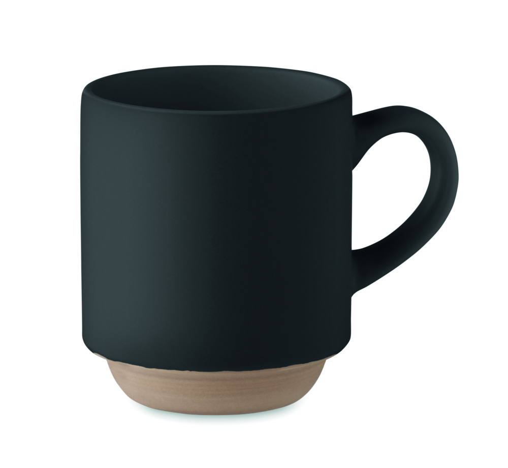 Logo trade liikelahja mainoslahja tuotekuva: Keraaminen pinottava muki 170 ml