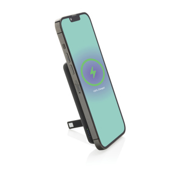 Logo trade mainoslahja ja liikelahja tuotekuva: Zen RCS 5000 mah 5W magneettinen bambu virtalähde