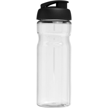 Logo trade mainoslahja kuva: H2O Active® Eco Base 650 ml -urheilujuomapullo läppäkannella
