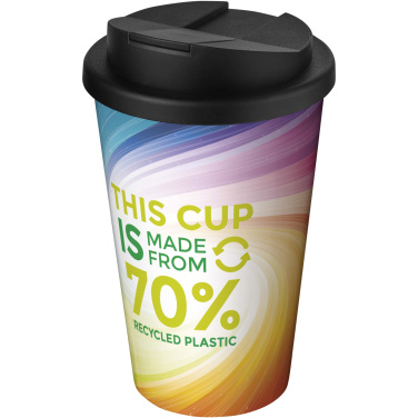 Logotrade mainoslahja ja liikelahja kuva: Brite-Americano® Eco 350 ml:n läikyttämätön eristetty kahvimuki