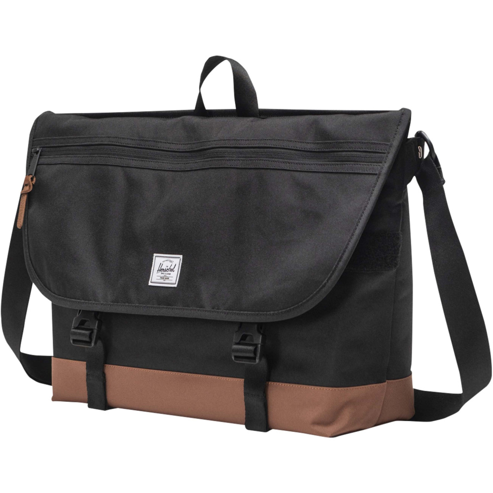 Logotrade mainostuotet kuva: Herschel Cove kierrätetty messengerlaukku 22,5 l