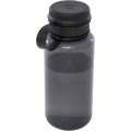 Ryder 900 ml:n RCS-sertifioitu RPET-urheilupullo monitoimikannella, Tasainen musta