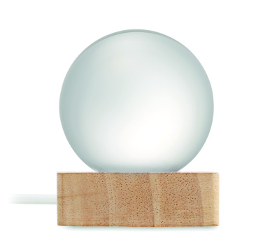 Logo trade mainoslahjat tuotekuva: LED lasipallo
