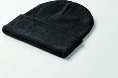 Logo trade mainostuotet tuotekuva: Neulottu pipo taitteella