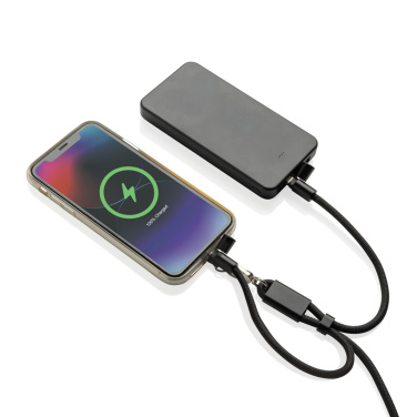 Logotrade mainostuote tuotekuva: LoopAmp RCS RPET - puhelinrannehihna 60 W:n kaapelilla
